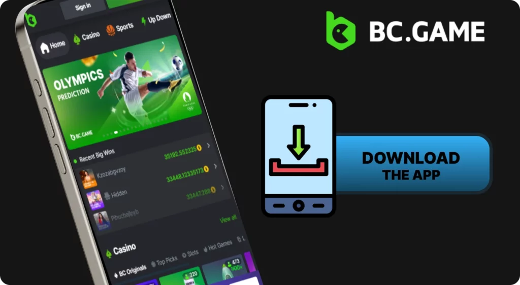 Step-by-step guide to download BC Game app